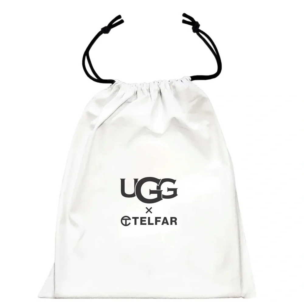 Brand New UGG x TELFAR Large Fleece Shopper - Heather Grey (NWT) - Picture 10 of 10